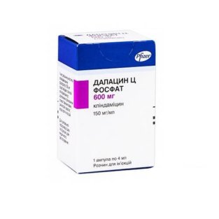 Далацин Ц фосфат розчин 150 мг/мл ампула 4 мл №1 - 1