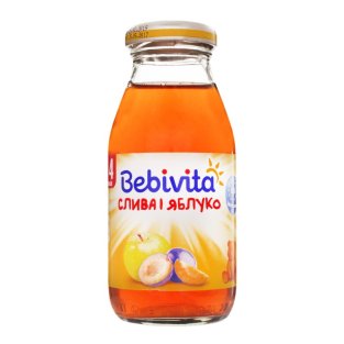 Bebivita Нектар слива/яблоко 200мл - 1