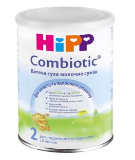 HIPP дитяча суха молочна суміш Combiotic 2 для подальшого харчування 750г - 1