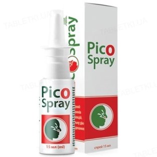 Пікоспрей (PicoSpray) засіб для догляду за порожниною носа спрей 15мл - 1