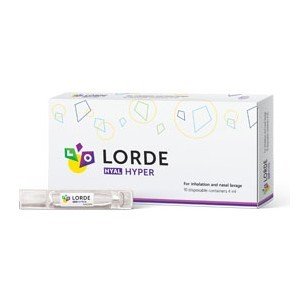 Лорде hyal (Lorde Hyal) розчин стерильний для інгаляцій інтраназального введення в контейнерах полімерних 4мл №10 - 1