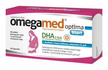 Вітаміни OMEGAMED Start Optima капсули №30 - 1