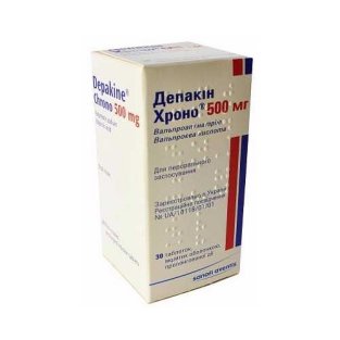 Депакин Хроно 500 мг №30 - 1