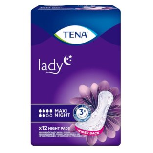 Прокладки урологические TENA Lady Maxi Night №12 - 1