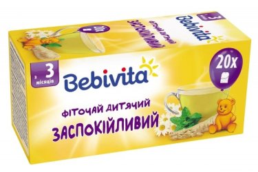 Bebivita Фіточай заспокійливий 1.5г №20 - 1