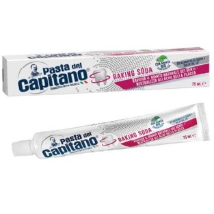 Зубная паста Pasta del Capitano отбеливающая сода 75 мл - 1