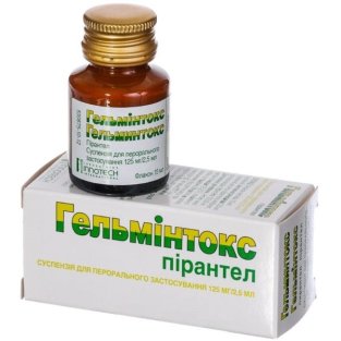 Гельминтокс суспензия 125 мг/2,5 мл флакон 15 мл - 1