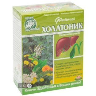Фіточай Холатоник жовчогінний фільтр-пакети 1.5 г №20 - 1