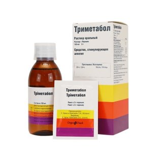 Тріметабол розчин для перорального застосування 150мл + порошок 3г пакет №1 - 1