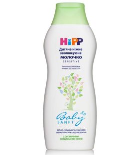 HIPP Babysanft Молочко детское нежное увлажняющее 350 мл - 1