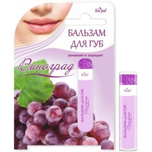 Бальзам для губ ENJEE виноград 6мл - 1