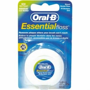 Зубная нить Oral-B Essential Floss мятная 50 м - 1