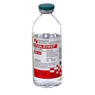 Сода-буфер розчин для інфузій 4.2% пляшка 200мл - 1