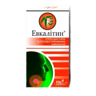 Эвкалитин спрей знеболюючий д/горла 30мл - 1