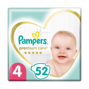 Подгузники PAMPERS Premium Care Maxi (9-14кг) №52 - 1
