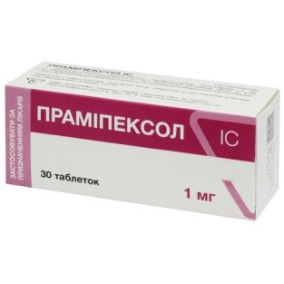 Прамипексол ІС таблетки 1мг №30 - 1