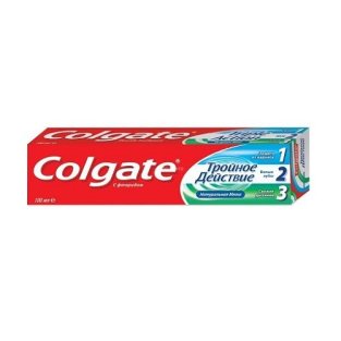 Зубная паста Colgate Тройное действие 100 мл - 1