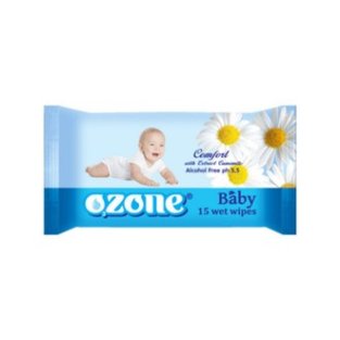 Серветки вологі Ozone ромашка №20 - 1