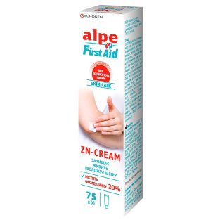 Крем Алпе (Alpe) Первая помощь с оксидом цинка 75г - 1