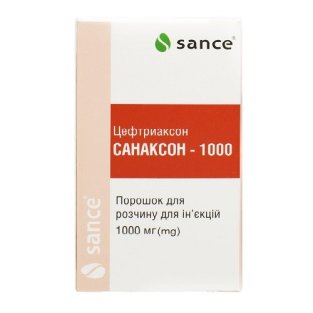 Санаксон-1000 порошок для розчину для ін'єкцій 1000 мг флакон №1 - 1