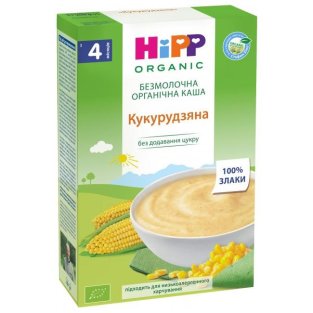 Hipp Каша безмолочна органічна кукурудзяна 200г - 1