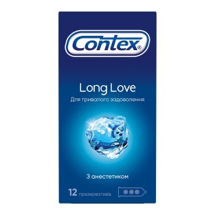 Презервативи CONTEX Long Love №12 - 1