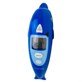 Термометр медичний Microlife NC 400 електронний інфрачервоний лобовий - 1