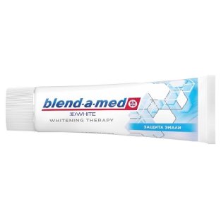 Зубная паста Blend-a-med 3 D White Whitening Therapy защита эмали 75 мл - 1
