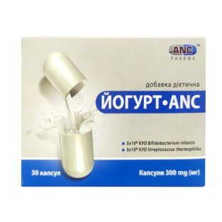 Йогурт-ANC капсулы 300мг №30 PL/Аптека 283/ - 1