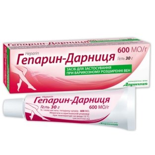 Гепарин-Дарница гель 600 ЕД/г 30г - 1
