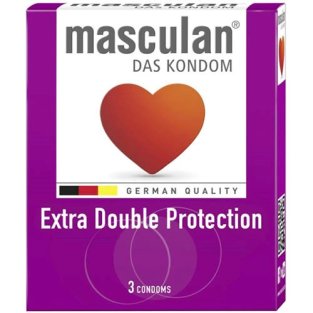 Презервативы Masculan особо прочные с пупырышками №3 - 1