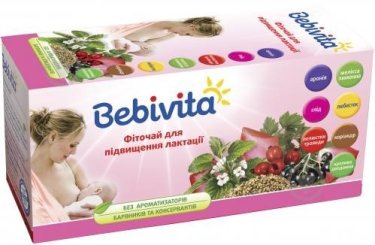 Bebivita Фиточай для повышения лактации 1.5 г №20 - 1