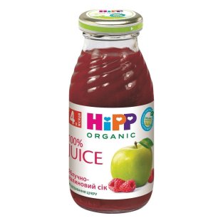 HIPP Сок яблоко-малина 200мл - 1