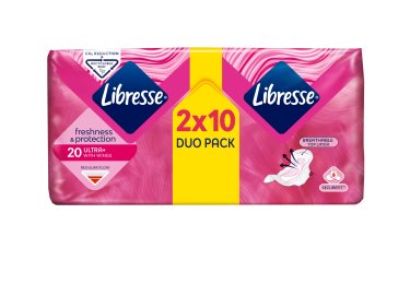 Прокладки Libresse Ultra Normal Freshness and Protection with wings №20 - 1