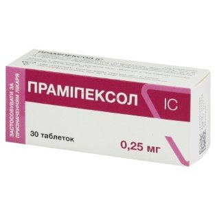 Прамипексол ІС таблетки 0.25мг №30 - 1