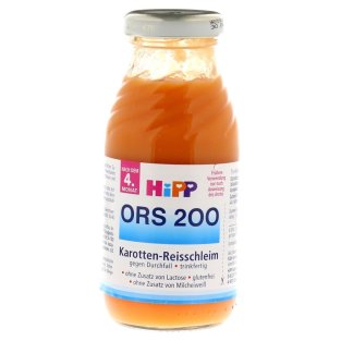 HIPP раствор ORS 200 морковно-рисовый 200мл - 2